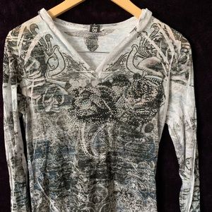 Long sleeve hoodie light